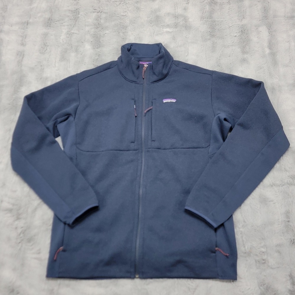 Patagonia Jacket Men XL (Fits L) Navy Lightweight Better Sweater Fleece Full Zip